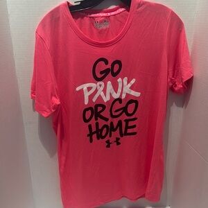 Under Armour Pink Graphic T-Shirt